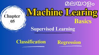 Supervised Learning. Classification , Regression (Chapter 5) |Machine Learning Malayalam Basics