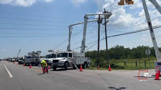 Hurricane Beryl: AEP Texas continues restoring electricity for customers