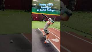 Prototype bat, D-Bat DuPage @D-BAT ​⁠#sports #baseball #mlb #sports #baseballlife #kids #hitting