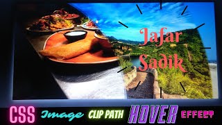 CSS clip path image hover effect css hover effects