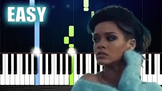 Rihanna - Diamonds - EASY Piano Tutorial