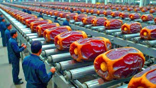 Inside a Modern Dates Factory | How Dates Become Date Paste