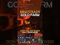 How To Make RAW Gold and Steady Gold From Firelands in WoW