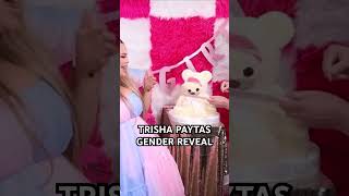 are you surprised? #trishapaytas #genderreveal #moseshacmon