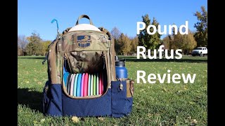 Pound Rufus Disc Golf Bag Review