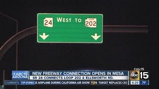 New freeway construction opens in Mesa