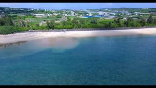 [4Ｋ]　名城ビーチ　  Drone Footage   okinawa islands Japan　 動画　素材　観光