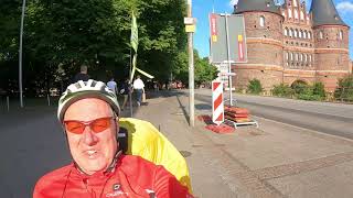 Eine Fahrradtour auf dem Ostseeküsten Radweg mit dem Liegerad. Von Flensburg nach Lübeck. Tag 5