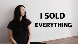 Minimalist Apartment Tour I Extreme DECLUTTER (95% is GONE!) I 45 sqm apartment in Germany