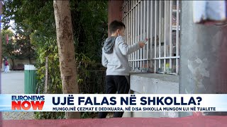 Ujë falas në shkolla? Mungojnë çezmat e dedikuara, në disa shkolla mungon uji në tualete