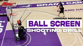 Ball Screen Variations Shooting Drill with Jordan McCabe | The Gun 14X Smart Pass