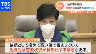 東京都・新型コロナのモニタリング会議「高齢の入院と重症患者が多く医療提供体制がさらにひっ迫」