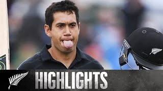 Ross Taylor's Epic 181* | HIGHLIGHTS | 4th ODI - BLACKCAPS v England, 2018