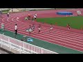 20190801 第1回学連競技会 男子 100m tr 16組 y8