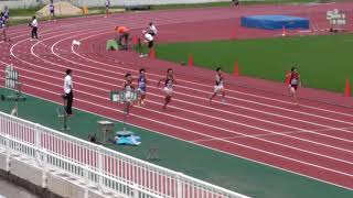 20190801 第1回学連競技会 男子 100m TR 16組 Y8