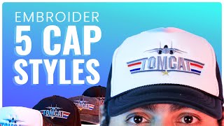 The MOST POPULAR Cap Styles for Embroidery