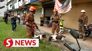 K9 unit deployed in Flat Sri Sabah fire probe