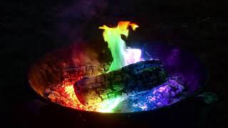 RAINBOW FIRE PIT (8 HOURS) RED, ORANGE, YELLOW, GREEN, BLUE, PURPLE 🏳‍🌈