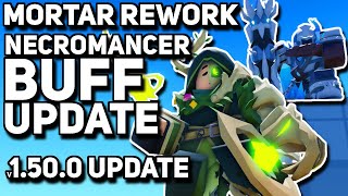 Necromancer Buff \u0026 Mortar Rework Update | Roblox TDS Update