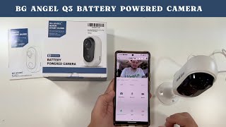 BG Angel Q3 1080p Battery Powered Camera Setup \u0026 Review!