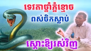 ទេវតាថ្នាំភ្នំខ្មោច​ ពស់ចិកស្លាប់ហេីយ​ ខ្ញុំស្ដោះផ្លុំឱ្យរស់ឡេីងវិញ