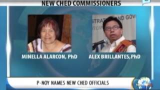 NewsLife: President Aquino names new CHED officials || September 26, 2013