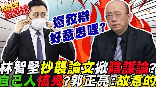 「自己人」動的手腳?!林智堅爆抄襲論文掀\