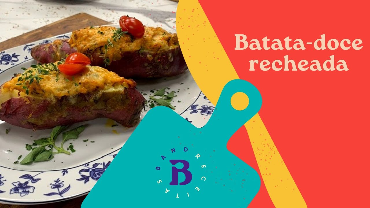 Como Fazer Batata-doce Recheada Com Frango | Edu Guedes | The Chef ...