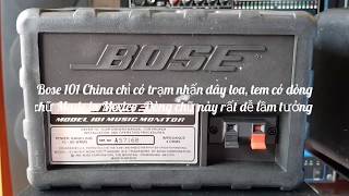 Cách phân biệt loa Bose 101 bãi Mexico và Bose 101 China tại 769audio tại 769audio - 0909 933 916