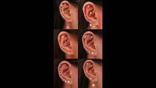 Best Ear Styling Tips for Multiple Ear Piercings Multiple Ear Curation