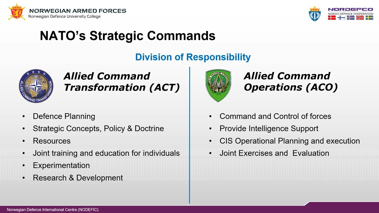 Nato 1 01 Basic Knowledge Youtube