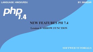 Arrow function PHP 7.4