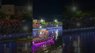 端午鹿港夜間龍舟競賽dragon boat race｜Taiwan 彰化。鹿港