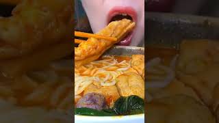 Noodles ASMR 🍝 ASMR Food Eating Sound / Noodles Mukbang #Shorts (4)