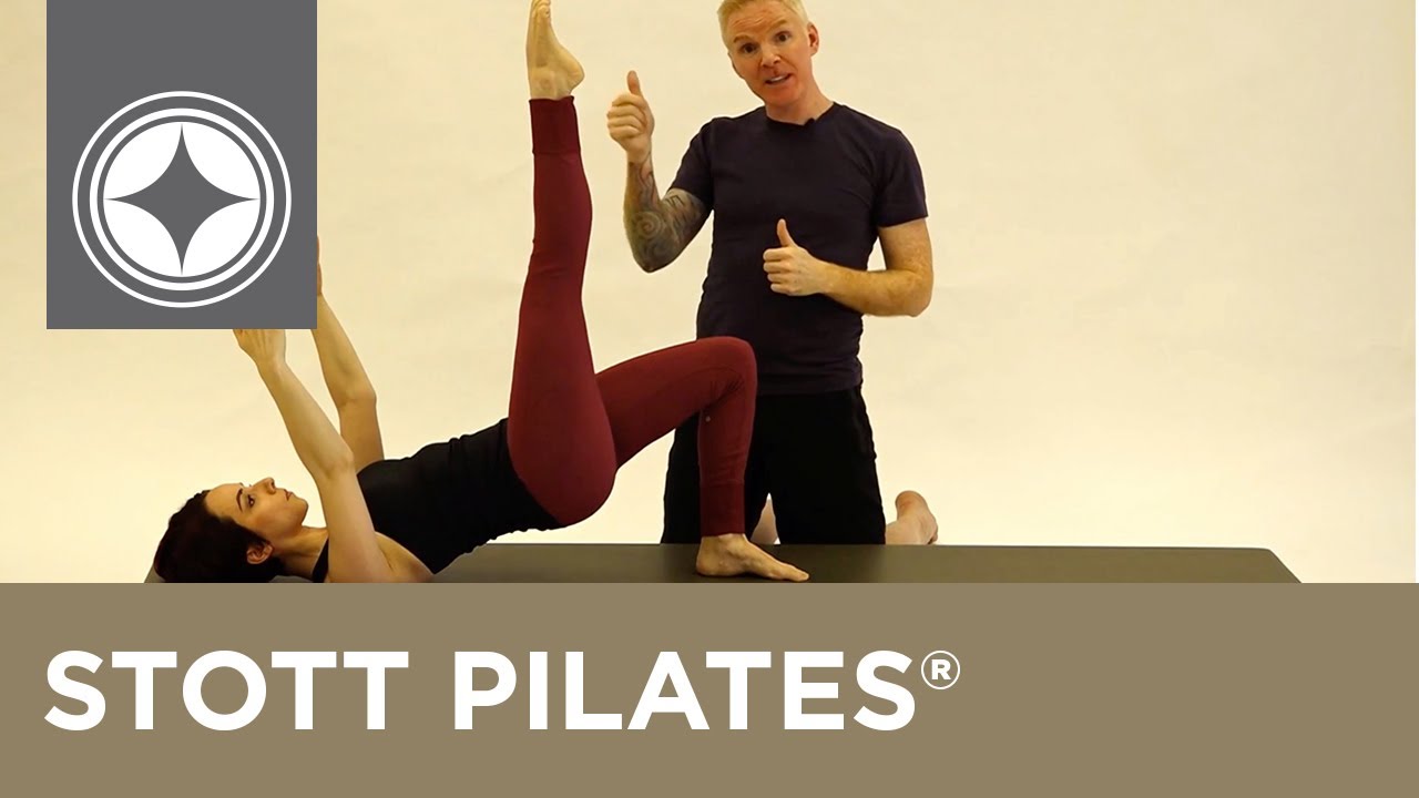 STOTT PILATES® For Triathletes | Bike Training: Shoulder Bridge - YouTube