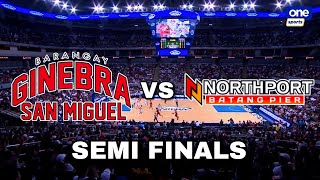 GINEBRA VS NORTHPORT BATANG PIER SEMI FINALS 2025