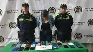 Cayó la ‘reina del cosquilleo’ durante Carnaval de Barranquilla: tenía 38 celulares