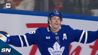 Mitch Marner Nets Maple Leafs' First Shorthanded Goal vs. Canadiens