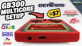 This MUCH you can get from a $7 Handheld! GB300 Review \u0026 Multicore Setup