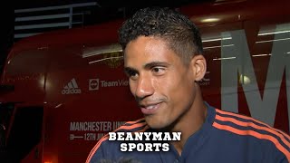 'I’m very happy to be with United, this great club! We'll try to win some trophies! | Raphael Varane