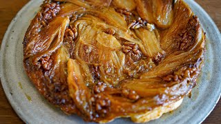 Une TARTE TATIN salée endives, fromage et noix pour changer ?