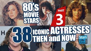 80's Movie Stars : 38 Iconic Actresses Nowadays | Hollywood Moviestars Then And Now