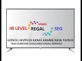 VESTEL regal seg vb tv lerde en güncel kanal ayarı ( kendin yap )