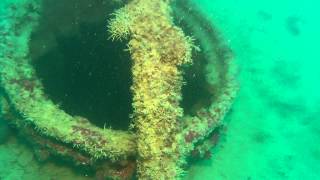 Wreck of the SS Mardinian of the East coast of Spain