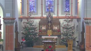 Hochamt am Tag des Hl. Stephanus (2. Weihnachten) aus der Pfarrkirche St. Laurentius Dattenfeld