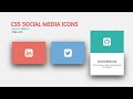 Social Media Card Hover Effect amazing animation on hover html & css