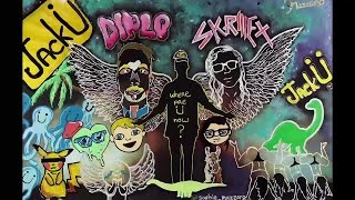 REVERSE: Skrillex \u0026 Diplo ft. Justin Bieber - Where Are Ü Now (Reversed / Backwards)