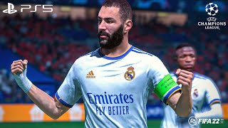 FIFA 22 - Liverpool vs. Real Madrid - UEFA Champions League Final 2022 Full Match PS5 Gameplay | 4K