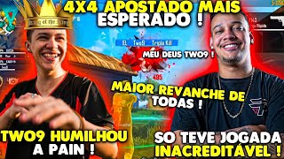 TWO9 HUMILHOU A PAIN - NOVA LINE DA LOS GRANDES VS PAIN - 4v4 APOSTADO - EL MITO VS PAIN DANTES !!