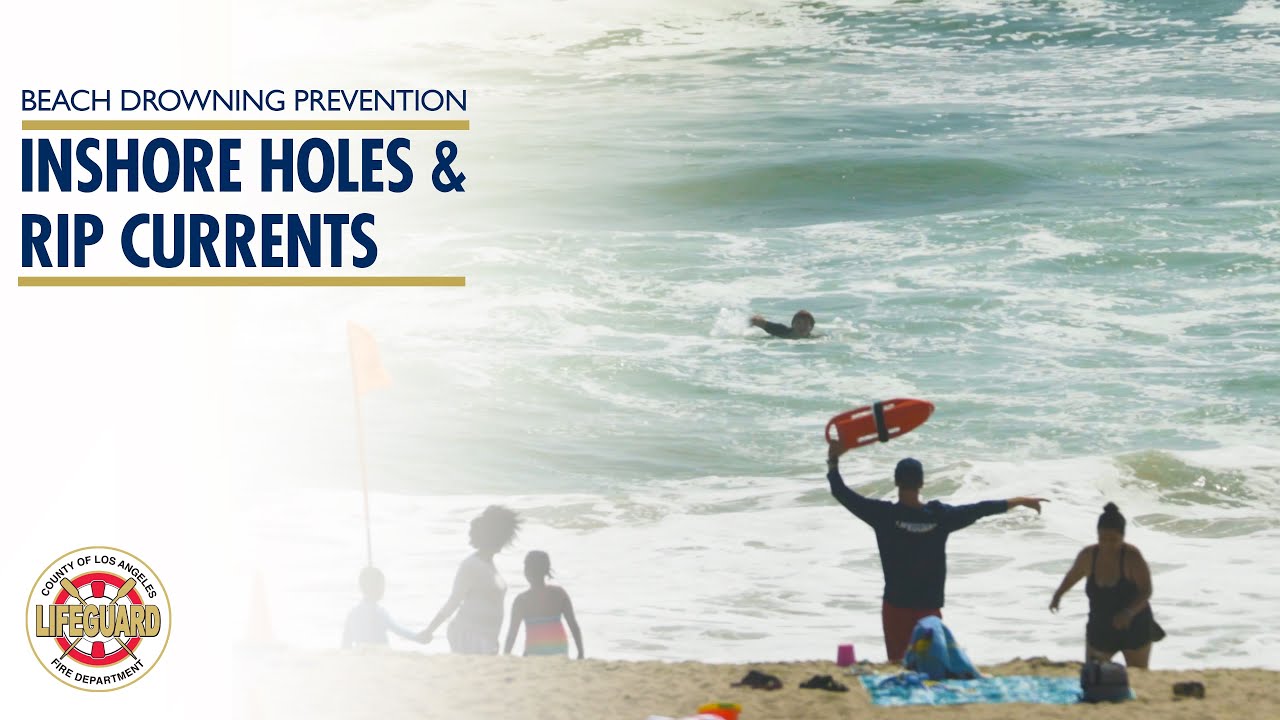 Inshore Holes Rip Currents Beach Drowning Prevention Shacked